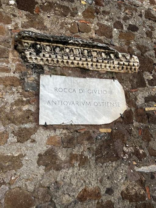 Ferienwohnung Per Antiqua Itinere Ostia Antica Exterior foto