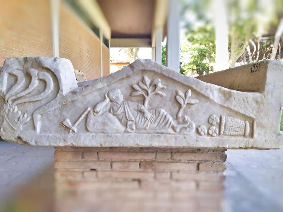 Ferienwohnung Per Antiqua Itinere Ostia Antica Exterior foto