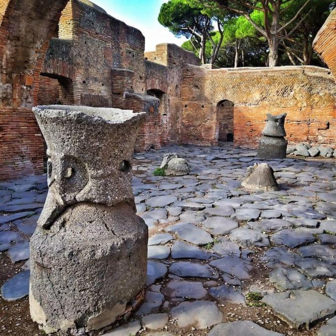Ferienwohnung Per Antiqua Itinere Ostia Antica Exterior foto